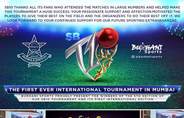 The First Ever International Tournament In Mumbai