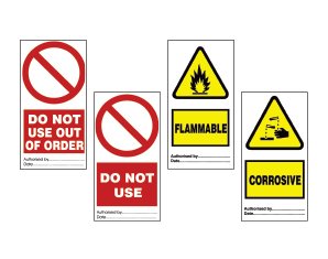 Temporary Hazard & Identification Tags
