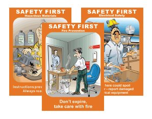 Safety First Posters
