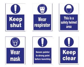 Mandatory Signs